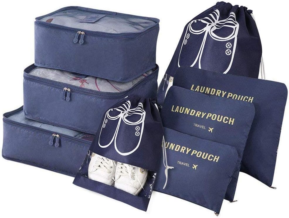Vicloon – Organiseurs de voyage (set de 8)