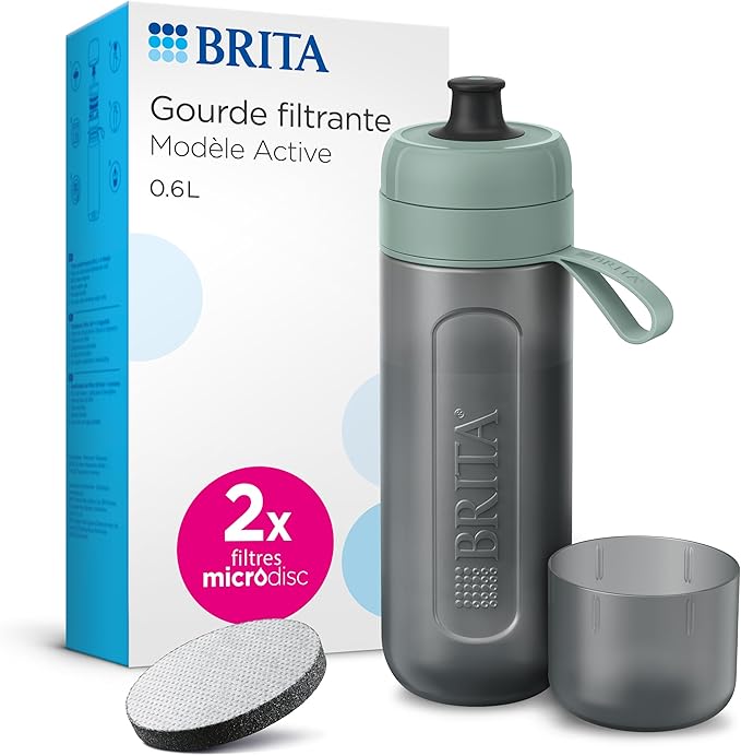 BRITA – Gourde filtrante Active (0,6 L)